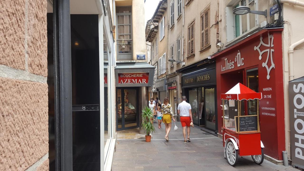 La Maison Bleue, Un Emplacement De Choix A Rodez Buitenkant foto
