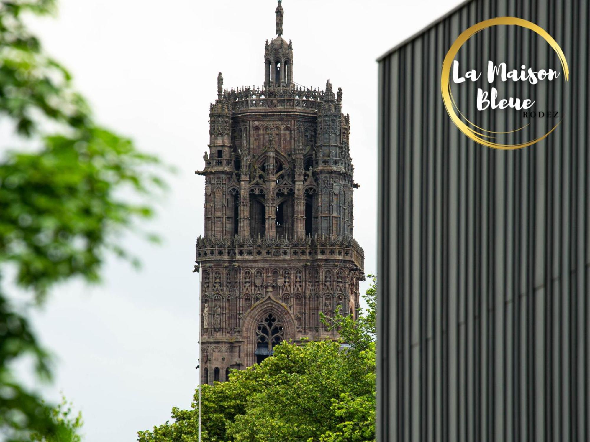 La Maison Bleue, Un Emplacement De Choix A Rodez Buitenkant foto