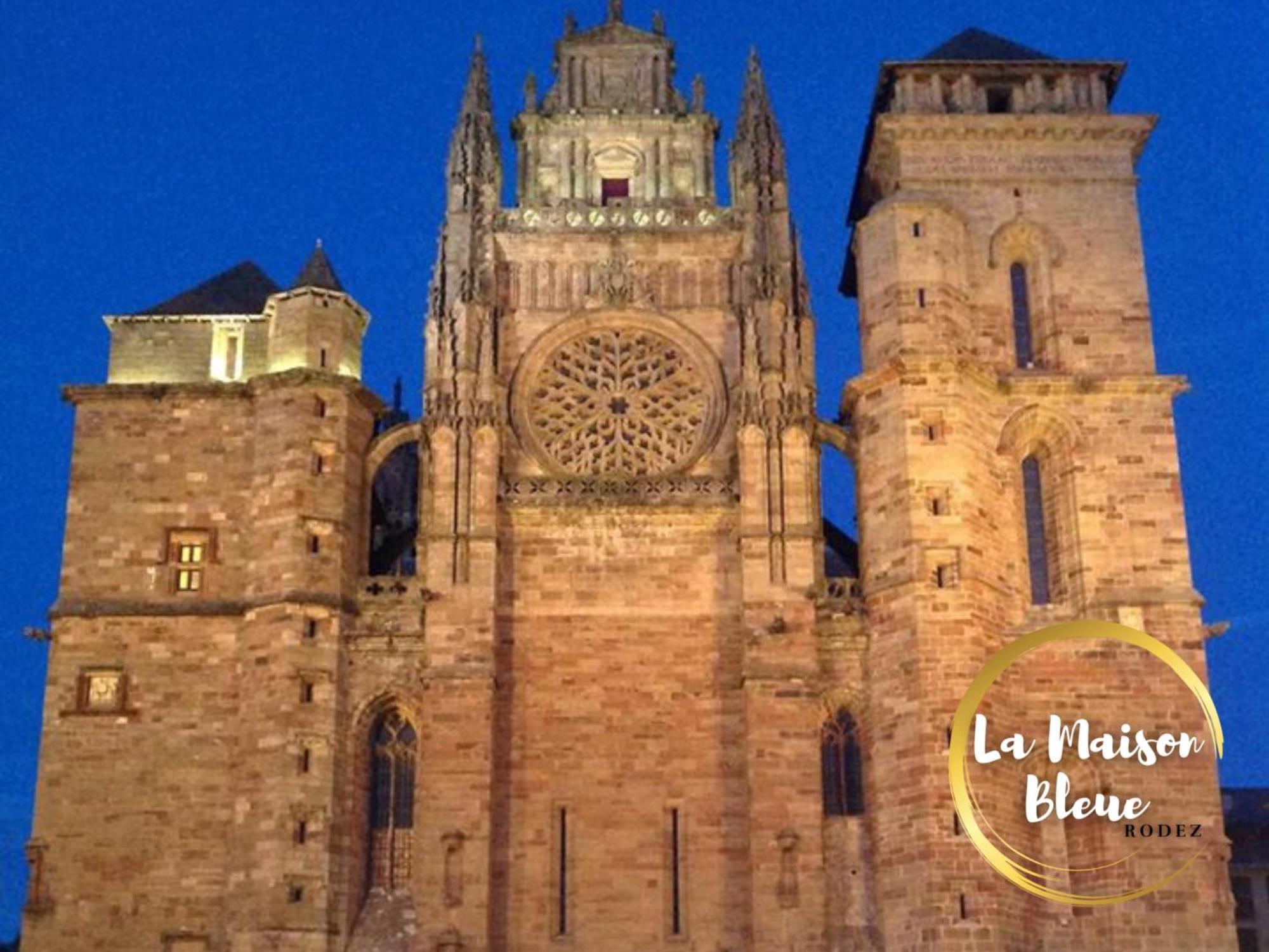 La Maison Bleue, Un Emplacement De Choix A Rodez Buitenkant foto