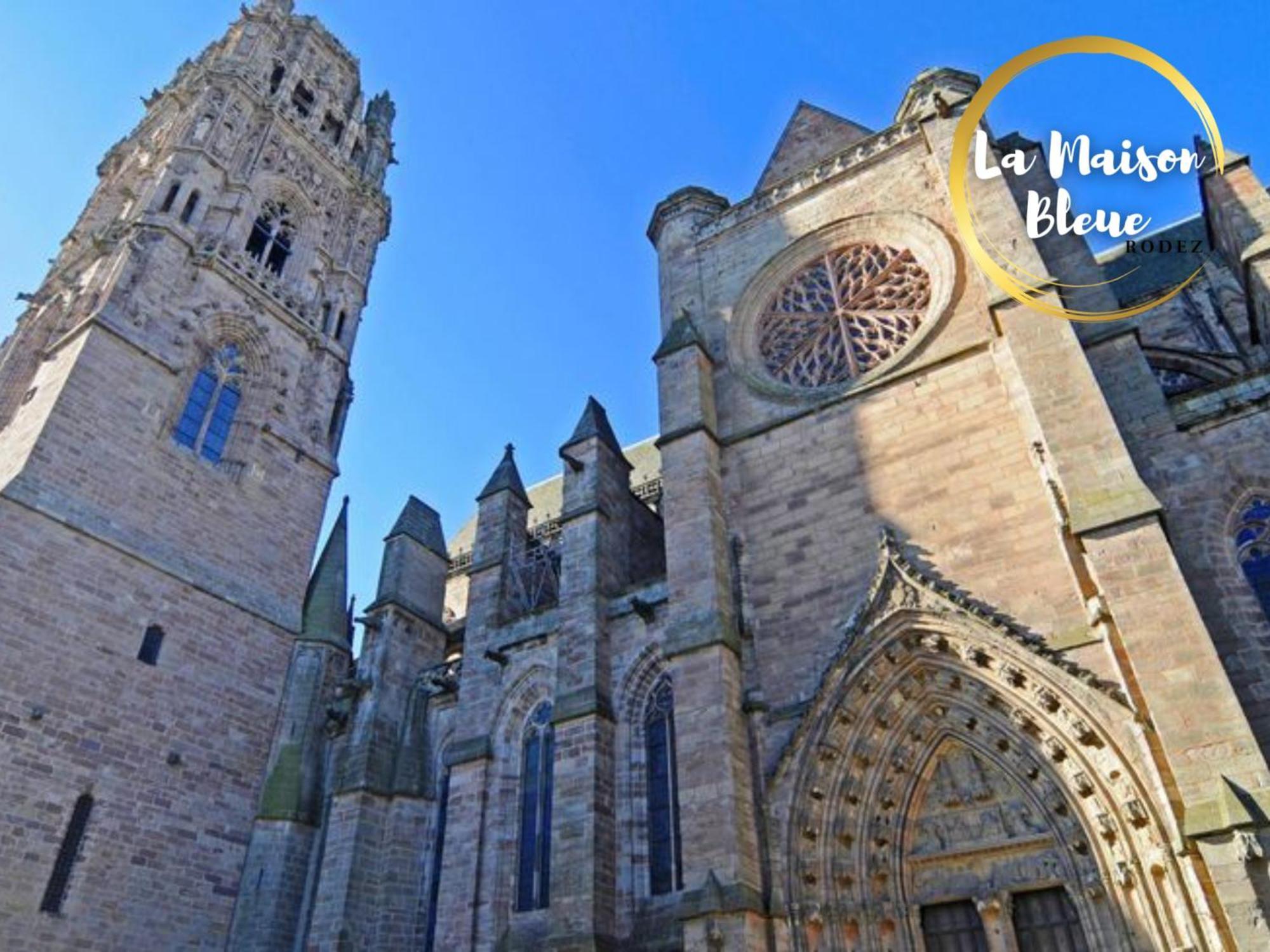 La Maison Bleue, Un Emplacement De Choix A Rodez Buitenkant foto