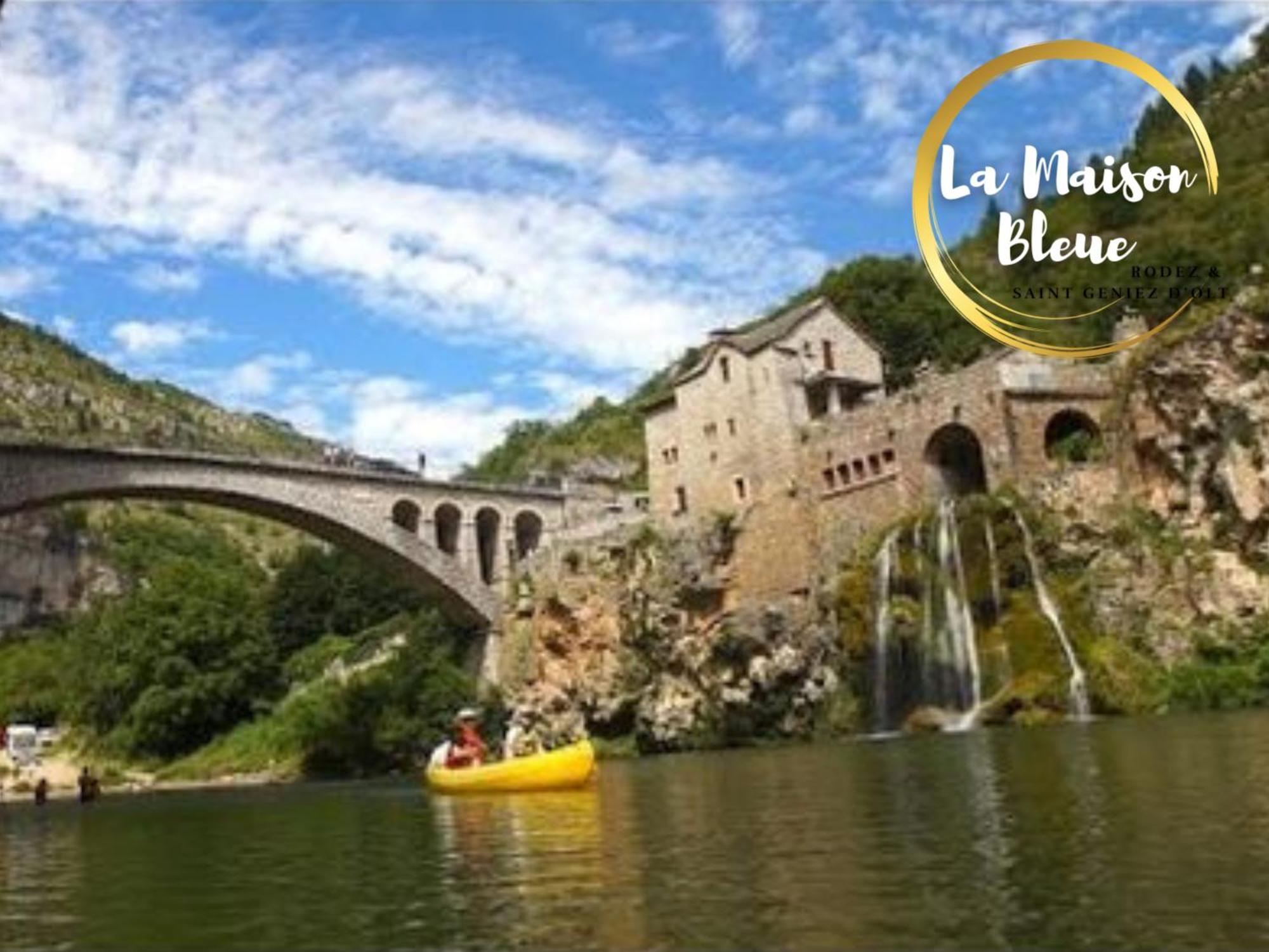 La Maison Bleue, Un Emplacement De Choix A Rodez Buitenkant foto