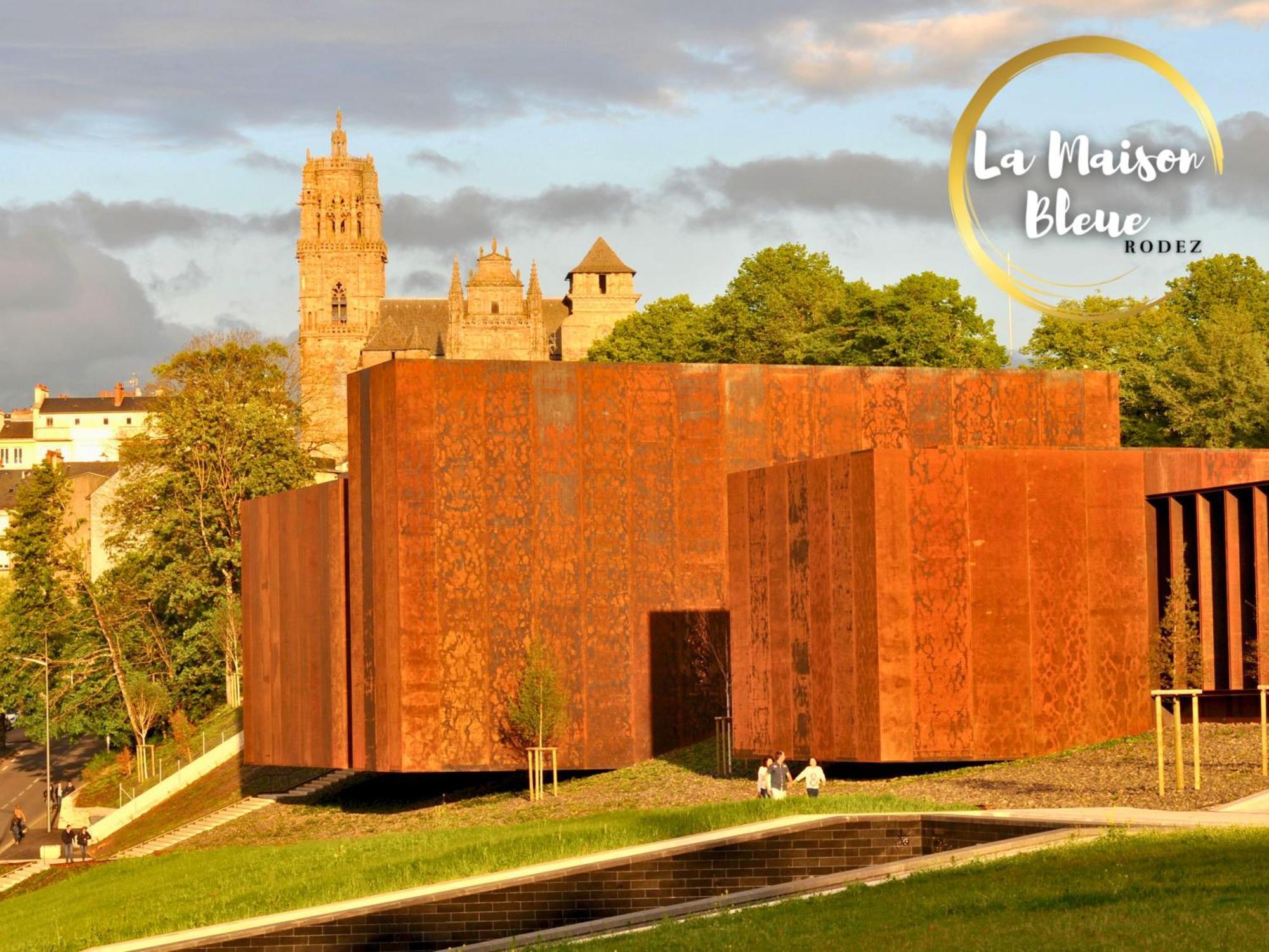 La Maison Bleue, Un Emplacement De Choix A Rodez Buitenkant foto