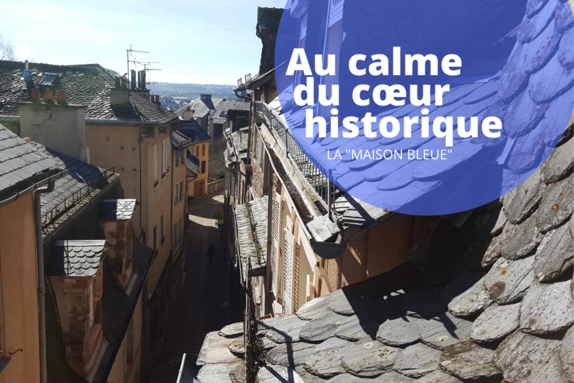 La Maison Bleue, Un Emplacement De Choix A Rodez Buitenkant foto
